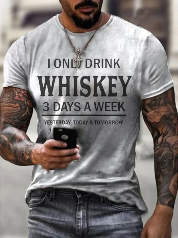 T-shirt pour boissons à moteur